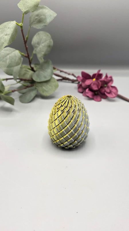 Fidget - Ei, gold/silber