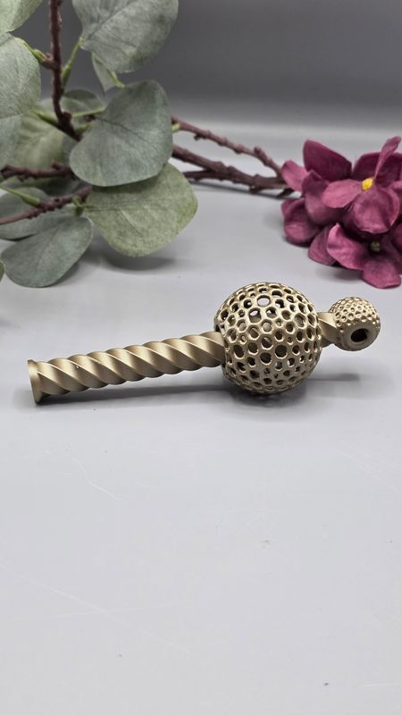 Fidget Kugel, 13,5 cm in Gold (Auf Wunsch andere Farben möglich)