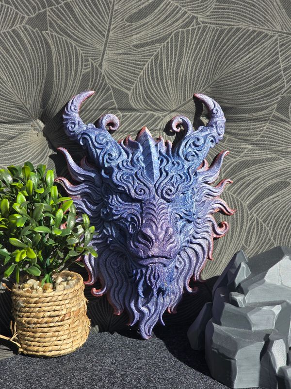Drache - Wall Art, 24 cm