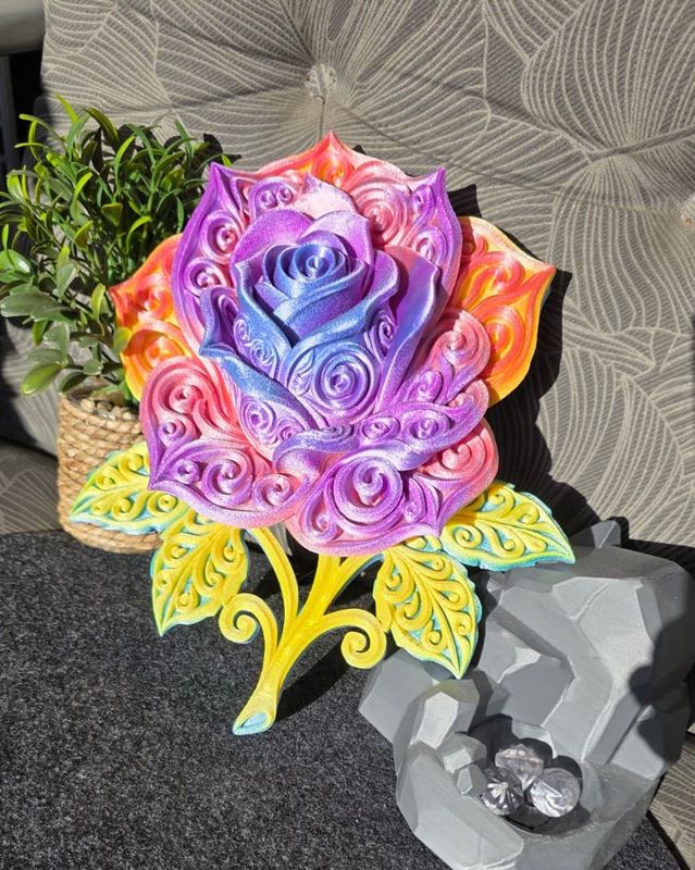 Rose - Wall Art, 24 cm