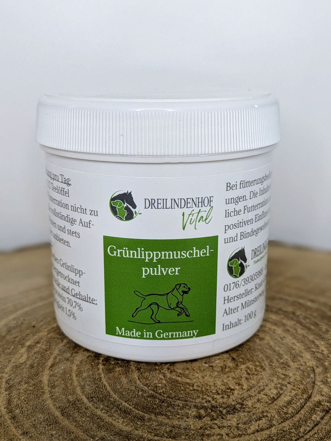 Grünlippmuschel-Pulver