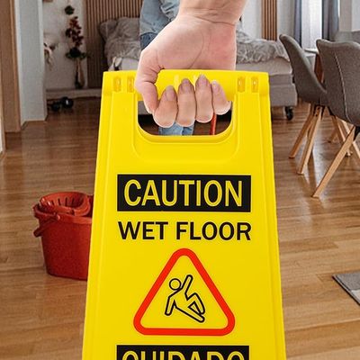 WET FLOOR SIGNS- BILINGUAL- VEVOR