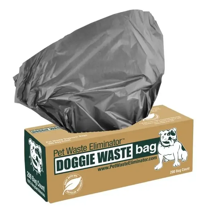 PET WASTE ELIMINATOR BAGS- 10 BOXES/CTN  200PCS/BX