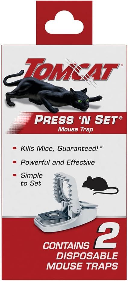 PRESS N SET MOUSE TRAP - TOMCAT