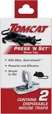 PRESS N SET MOUSE TRAP - TOMCAT