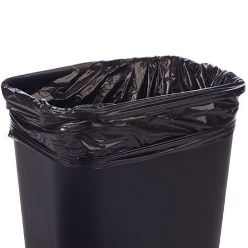 TRASH BAGS: 12-16ga - BLACK - 24&quot;x32&quot; - 20 RL/CS