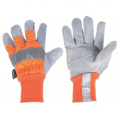 GLOVES- SNOW, LARGE- DOUBLE PALM, WING THUMB