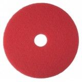17&quot; RED BUFFER PAD - 3M