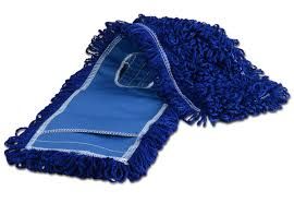 24&quot; X 5&quot; DUST MOP REFILL MICROFIBER BLUE