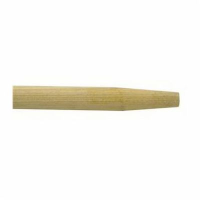 HANDLE - 60&quot; - WOOD - PUSH BROOM - TAPERED