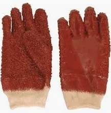 RIGID DRAIN CLEANING GLOVES; PVC (PER PAIR)
