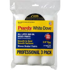 9&quot; x 3/8&quot; NAP PURDY WHITE DOVE ROLLER SLEEVE