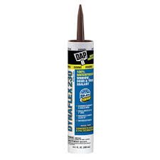 DAP DYNAFLEX 230 WINDOW &amp; DOOR LATEX CAULK - BROWN