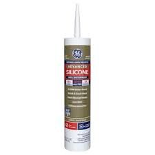 GE ADVANCED SILICONE 2 CAULK 10.1OZ KITCHEN &amp; BATH SEALANT CLEAR
