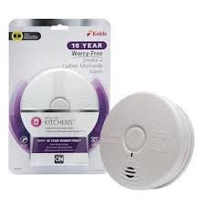 10 YR SMOKE AND CO2 DETECTOR  LI BATTERY W PHOTO