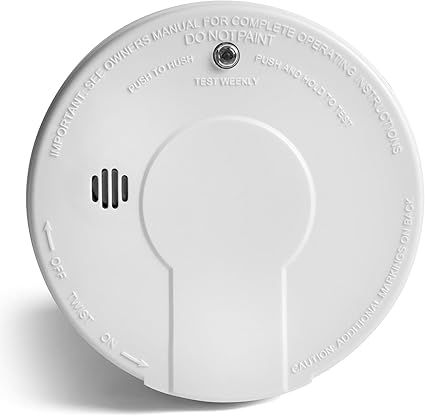 SMOKE DETECTOR 9V BATTERY OPERATED KIDDIE