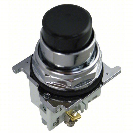 NON-ILLUM PUSH BUTTON OPERATOR  BLK