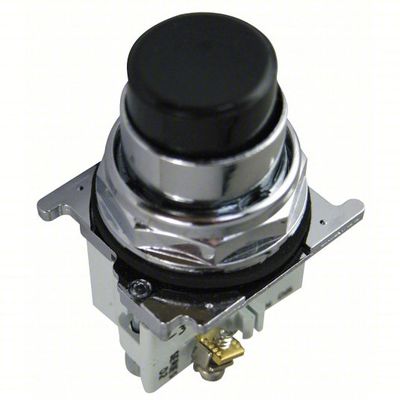 NON-ILLUM PUSH BUTTON OPERATOR  BLK