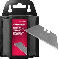 HUSKY HD UTILITY BLADES 100 PACK