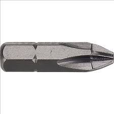 PHILLIPS INSERT BIT POINT #1 - 1/4&quot;