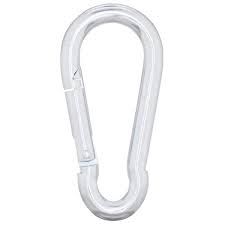 EVERBILT 3/8&quot; X 3-1/2&quot; CARABINER ZINC PLATED