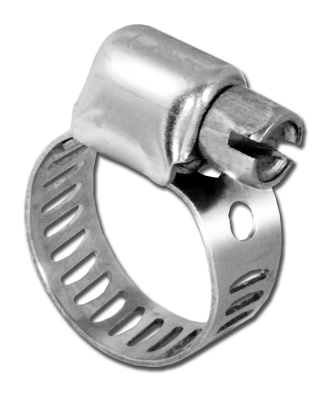 HOSE CLAMP- 7/32&quot; - 5/8&quot; STAINLESS STEEL #04