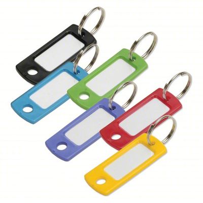 KEY TAG WITH SPLIT RING