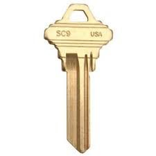 KEY BLANK - SC9 - SCHLAGE