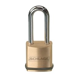 SCHLAGE PADLOCKS BRASS BODY #KS43SF3200