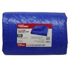 HYPERTOUGH BLUE 8&#39; X10&#39; POLYETHYLENE TARP