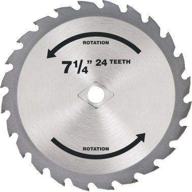 7-1/4&quot; TUNGSTEN CARBIDE 20-TOOTH SAW BLADE