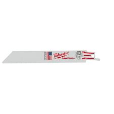 MILWAUKEE SAWZALL BLADE 6&quot; 5186