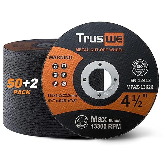 TRUSWE CUT OFF WHEEL 4.5&quot; METAL CUTTING WHEEL