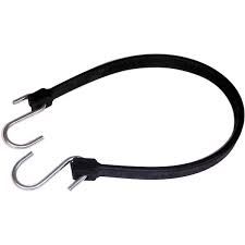 MOULDED RUBBER TARP STRAP 19&quot; W S-HOOKS