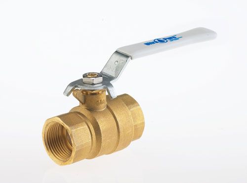 1-1/2&quot; BRASS FULL PORT BALL VALVE- ULTRA PURE