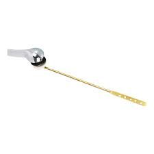 CHROME TANK LEVER PLASTIC NUT &amp; STEEL ROD