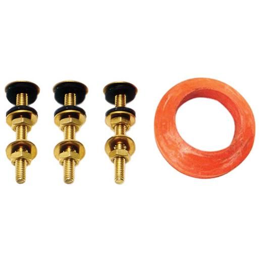 CLOSE COUPLED TANK KIT W/ GASKET &amp; 3 BOLTS
