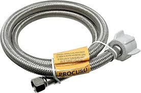 TOILET CONNECTOR 3/8&quot; COMPRESSION X 7/8&quot; BC X 20&quot;