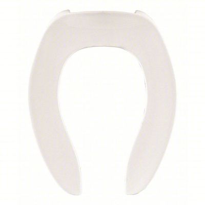 TOILET SEAT  ELONGATED  OPEN  NO LID  SLOW-CLOSE