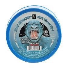 PTFE TEFLON THREAD TAPE - 3/4&quot; - BLUE MONSTER