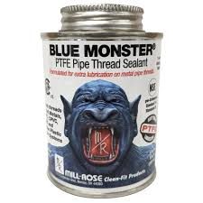 PIPE THREAD SEALANT - PTFE - 4oz- BLUE MONSTER