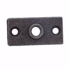 3/8&quot; BLACK IRON PIPE SUPPORT CEILING PLATE