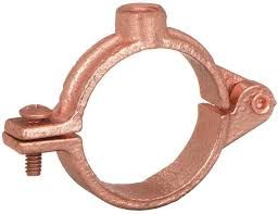 2&quot; COPPER PLATED HINGED SPLIT RING