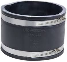 4&quot; CI/PVC TO CI/PVC FERNCO COUPLING