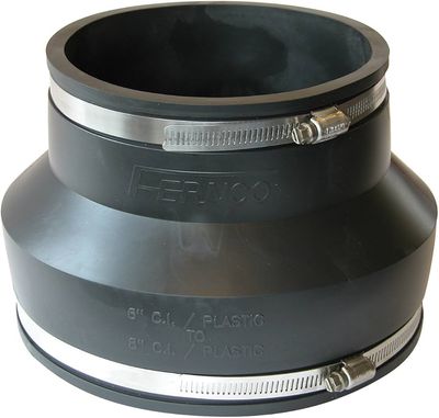 8&quot; CI/PVC TO 6&quot; CI/PVC FERNCO COUPLING - MR-56-86