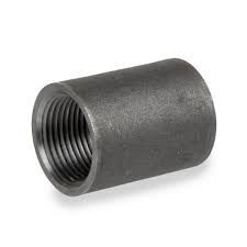 1-3/4&quot; FULL THREAD COUPLING- BLACK STEEL 2&quot; HEIGHT
