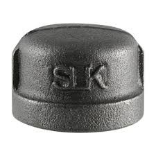 1-1/2&quot; BLACK IRON CAP