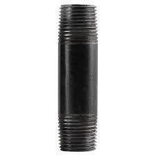 1-1/4&quot; X 4-1/2&quot; BLACK STEEL NIPPLE