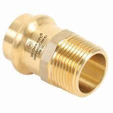 3/4&quot; PRESS x MALE NPT ADAPTER BRASS
