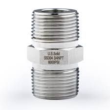 3/4&quot; MALE X MALE HEX ADAPTER SS